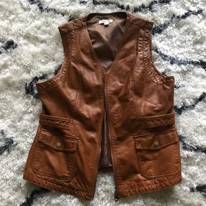 Leather Vest